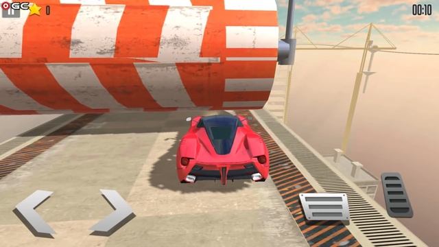 Drive Challenge – Car Driving Stunts Fun Games - Impossible Stunt Race - Android GamePlay #3 смотреть онлайн
