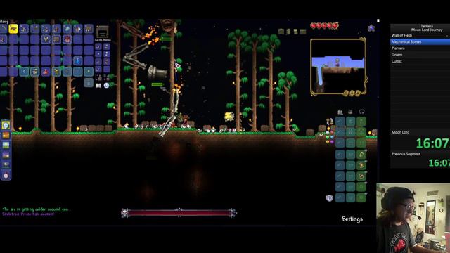 Co-op Terraria Speedrun, Journy 1.4 Moonlord 33:28 смотреть онлайн