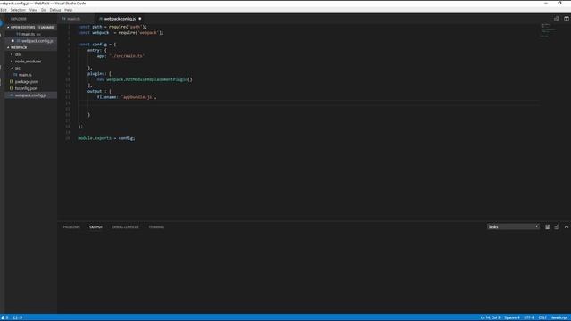 Webpack 2 with Typescript and HotModule realoading смотреть онлайн