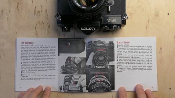 Canon F-1 Instruction Manual