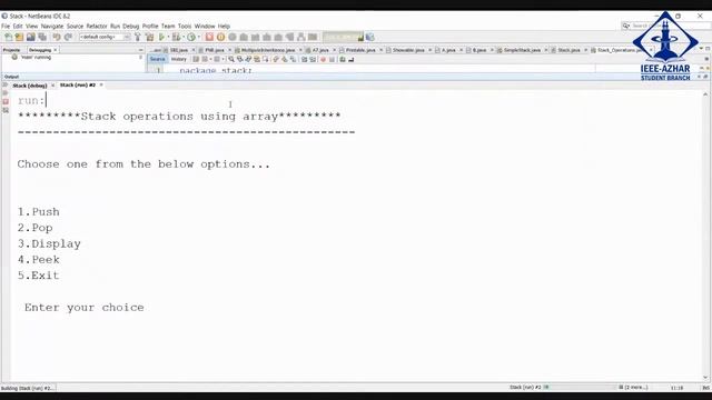 8.Stack in java смотреть онлайн