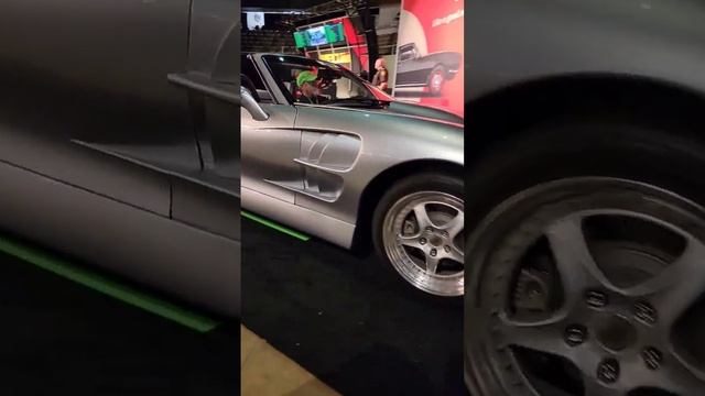 1999 Shelby Series One exiting the auction arena after selling in Indianapolis Mecum Fall Special смотреть онлайн