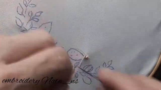 Вышивка рококо. мастер класс.#embroidery #handembroidery #вышивка #handembroidery