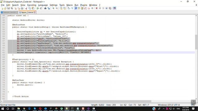 Appium Android App Automation смотреть онлайн