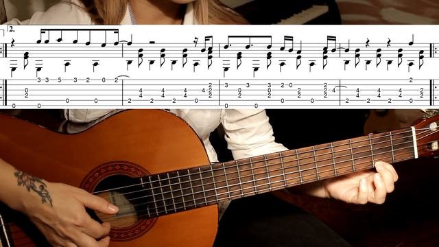 Sting - Englishman In New York | На гитаре + разбор | fingerstyle смотреть онлайн