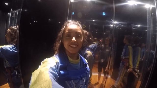 My Sky Jump experience at the Stratosphere in Las Vegas смотреть онлайн