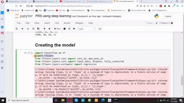 Face Recognition using Deep Learning | Convolutional-Neural-Network | TensorFlow | TfLearn смотреть онлайн