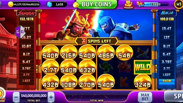 Jackpot World NewGame Max Bet Ninja Samurai смотреть онлайн
