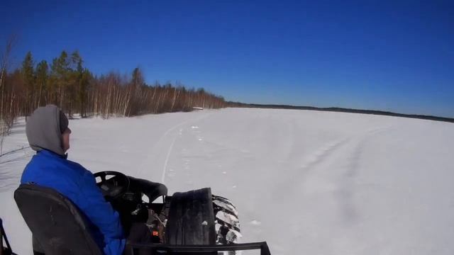 Каракат Зис 5. по глубокому снегу