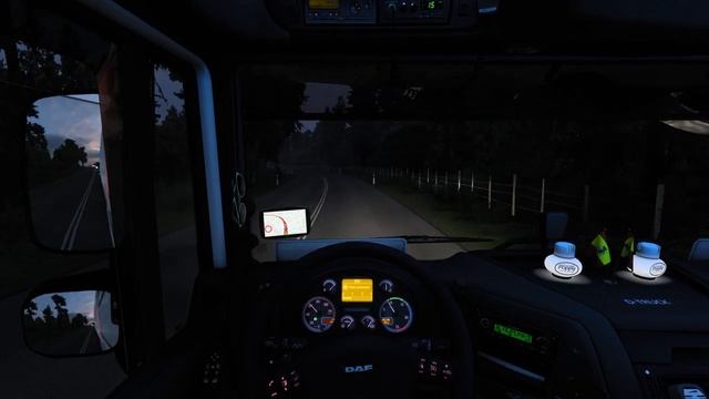 [TS-PC] ETS2 4K | POMEZANIA EA | DAF XF105 460 | CZERNIN - MALBORK PIASKI | NIGHT DRIVE смотреть онлайн