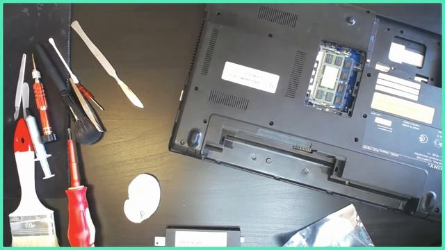 Чистка ноутбука Sony Vaio PCG-71812V на стриме