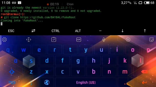Fake-Root in termux смотреть онлайн