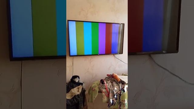 Цветные полосы на телевизоре смотреть онлайн