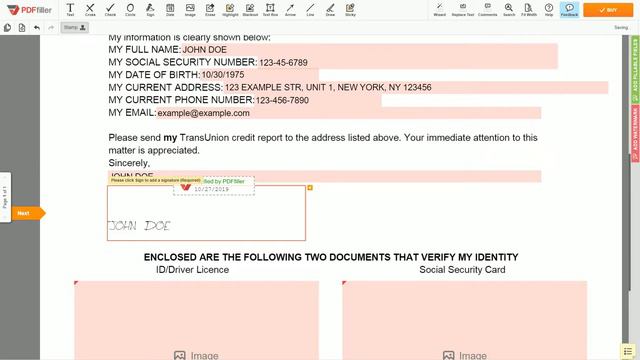 TransUnion - How to Get a Credit Report Copy - iDispute - Online Document Creator and Editor смотреть онлайн