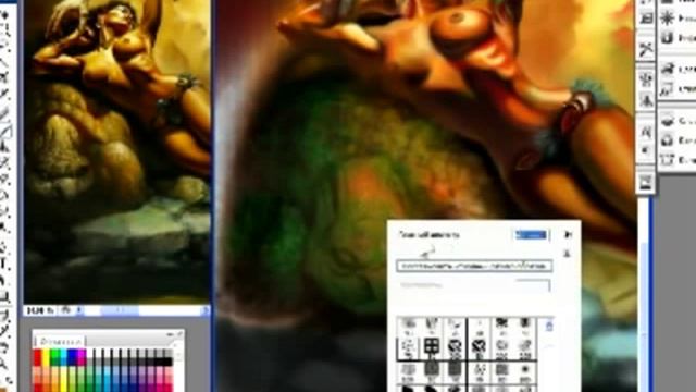 рисование медузы фотошоп часть4.mp4 смотреть онлайн