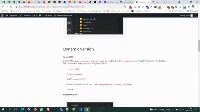 Installation Tutorial - Texap React Strapi App & SaaS Startup Template смотреть онлайн