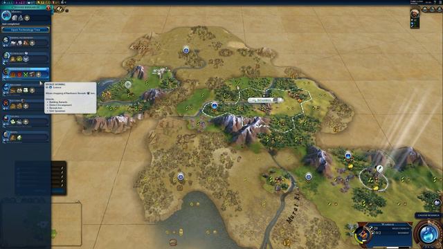 Civilization 6 Gathering Storm tutorial with Ottomans PT1 T1-40 смотреть онлайн