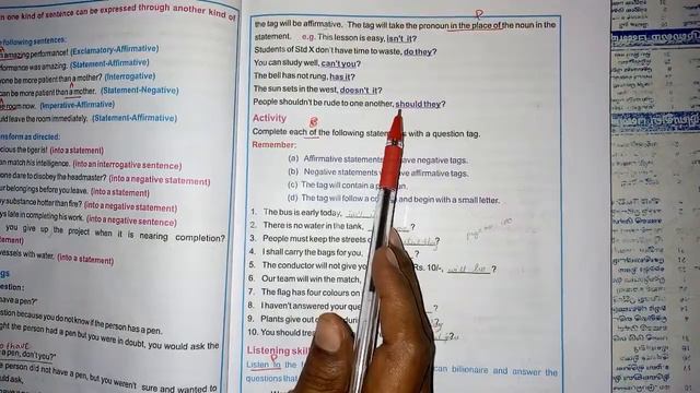 10th English question tag смотреть онлайн