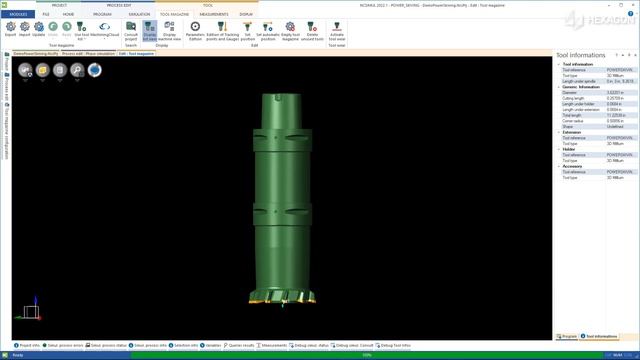 Certify G-code for Power Skiving with NCSIMUL смотреть онлайн