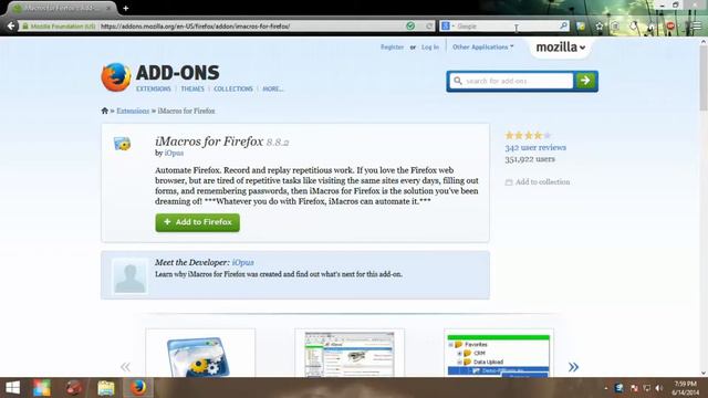 iMacros Tutorials on Mozilla Firefox смотреть онлайн
