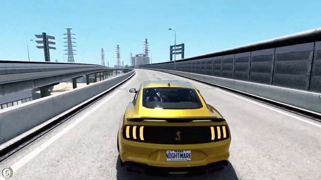 Hood Exit Ford Shelby GT500 in Assetto Corsa | Shutoko Revival Project смотреть онлайн