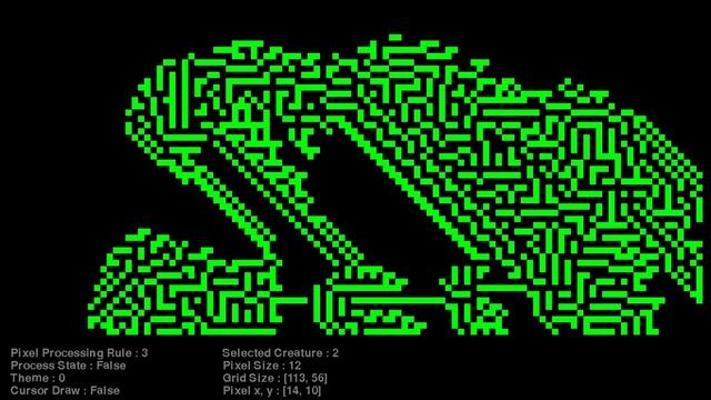 Game-of-Life inspired Maze generator Algorithm смотреть онлайн