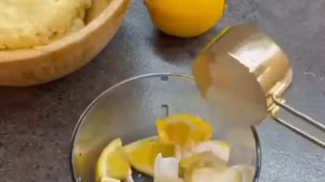 Лимонный пирог /Food-kitchen