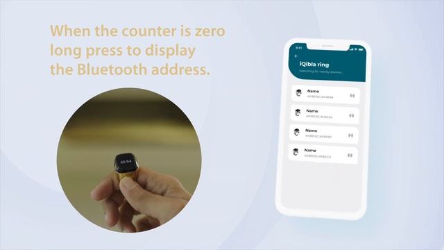 Video Tutorial：How to connect iQIBLA App with ZIKR smart ring， and upload Tasbih counters records ？ смотреть онлайн