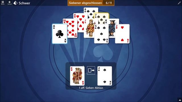 Two Game Tango - Pyramid Hard #19 | Jan 15, 2022 | Goal: Clear 11 Sevens in 2 deals смотреть онлайн