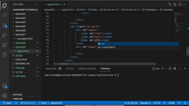 Traffic light program using javascript | An automated traffic signal project in javascript смотреть онлайн