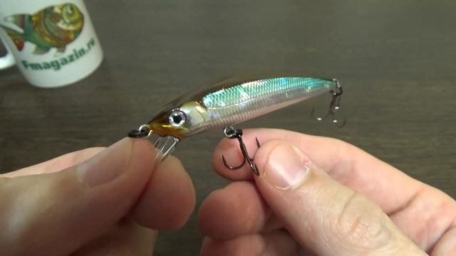 Видеообзор воблера Tsuribito Minnow 60SP по заказу Fmagazin смотреть онлайн