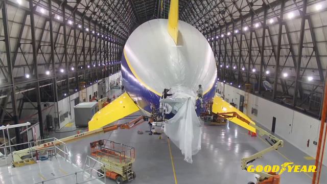Goodyear Blimp Fleet Welcomes the Wingfoot Two – Christened by Savannah James смотреть онлайн