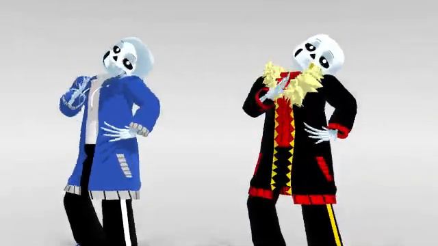 MMD I'm not cool (undertale) Sans UT x FELL! sans смотреть онлайн