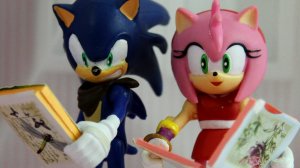 Школьник Соник бум не хочет учить уроки! Мультик с игрушками стоп моушен