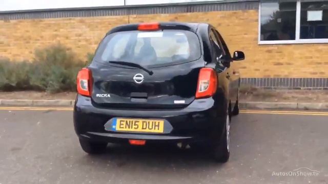 NISSAN MICRA VISIA BLACK 2015