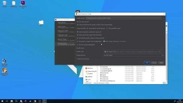 CREER SON MOD MINECRAFT 1.12.2 - INSTALLATION D'INTELLIJ IDEA ET DE LA WORKSPACE смотреть онлайн