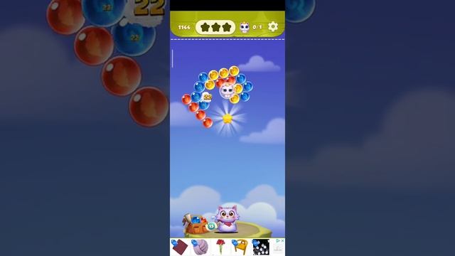 Bubble shooter Cat Pop Game 'Just For Fun' ? смотреть онлайн