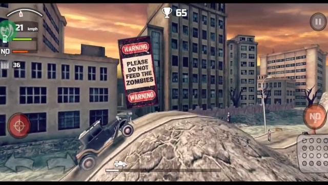 Bermain Game Zombie Derby 2 - Gameplay смотреть онлайн