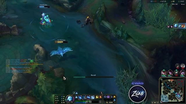 WE PLAYED THE POOLS OF DEATH COMP AND NOBODY CAN MOVE - League of Legends смотреть онлайн