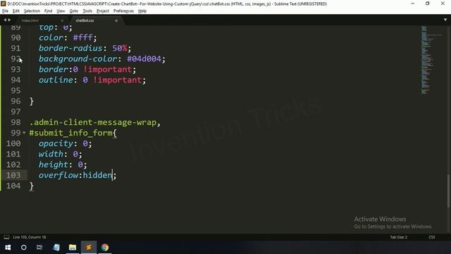 Create ChatBot For Website Using Custom jQuery смотреть онлайн
