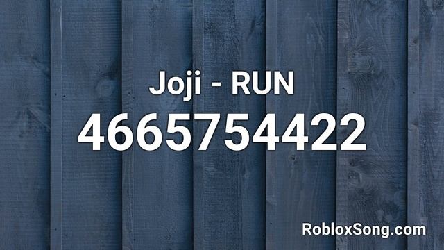 Joji - RUN Roblox ID - Roblox Music Code смотреть онлайн