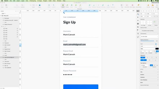 Sign Up UI (iOS App): Sketch Tutorials for Beginners (Step by step) смотреть онлайн