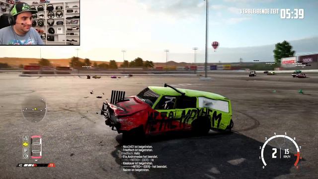 Wreckfest mit Rene Rast & Kelvin van der Linde | Online Multiplayer Gameplay German смотреть онлайн