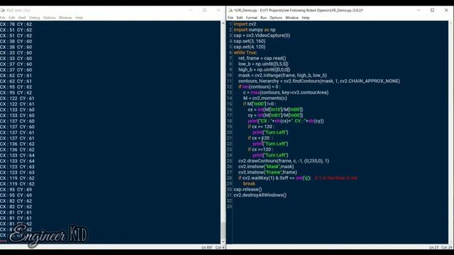 Line Following Robot Using OpenCV смотреть онлайн