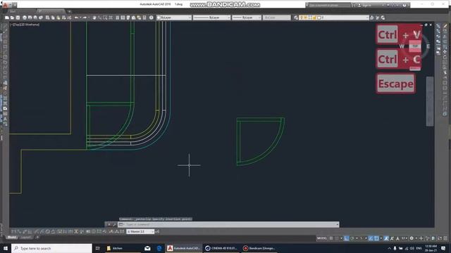 kitchen modeling in autocad and cinema4d Part 5 смотреть онлайн