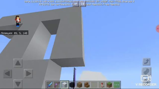 Мини-статуя скелета в Minecraft! смотреть онлайн