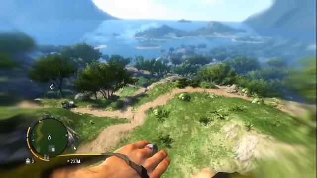 Far Cry 3, костюм-крыло, полет(use suit-wing) смотреть онлайн