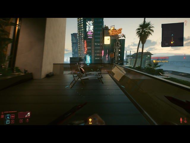 Cyberpunk 2077 баг в задании "взгляд с высоты" #Cyberpunk2077 #Cyberbug смотреть онлайн