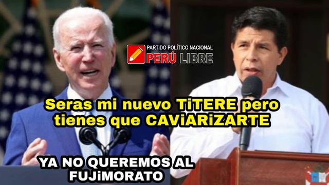 El C4Vi4R Joe Biden quiere tomar Control total sobre PEDRO CASTiLLO смотреть онлайн