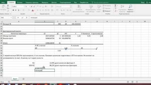 Однофакторный дисперсионный анализ в MS Excel